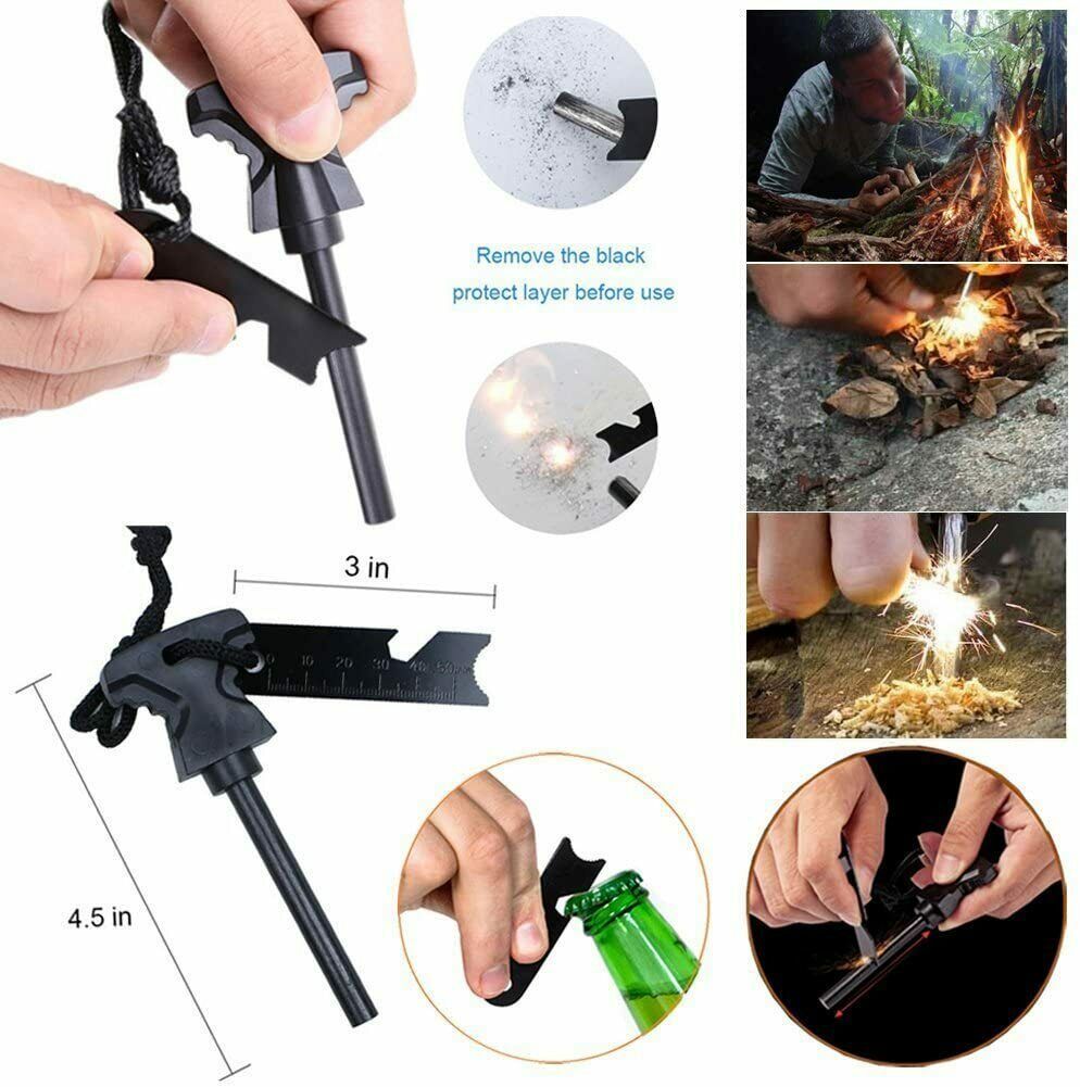 14 - In - 1 Outdoor Emergency Survival Camping Hiking Tactical Gear Case - Shop - Saver