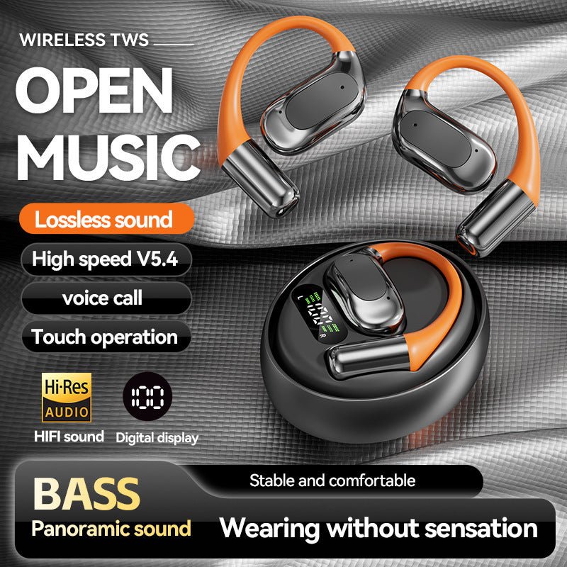 AI Translation Bluetooth Headset M113 Non In - ear Ultra - long Life Batte - Shop - Saver