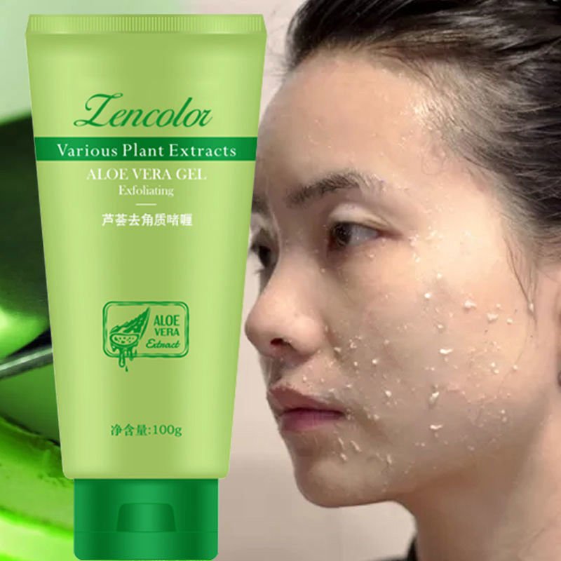 Aloe Exfoliating Gel Deep Cleansing Facial Scrub - Shop - Saver
