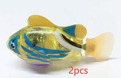Cat Interactive Electric Fish Water Toy For Indoor Play Swimming Robot Fish Toys For Cat Dog Pet Baby Swimmer Bath Robofish Toys - Shop - Saver