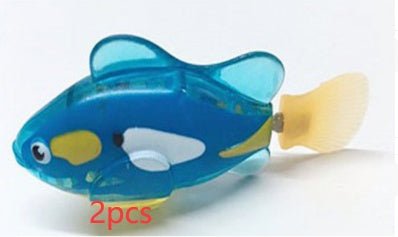 Cat Interactive Electric Fish Water Toy For Indoor Play Swimming Robot Fish Toys For Cat Dog Pet Baby Swimmer Bath Robofish Toys - Shop - Saver