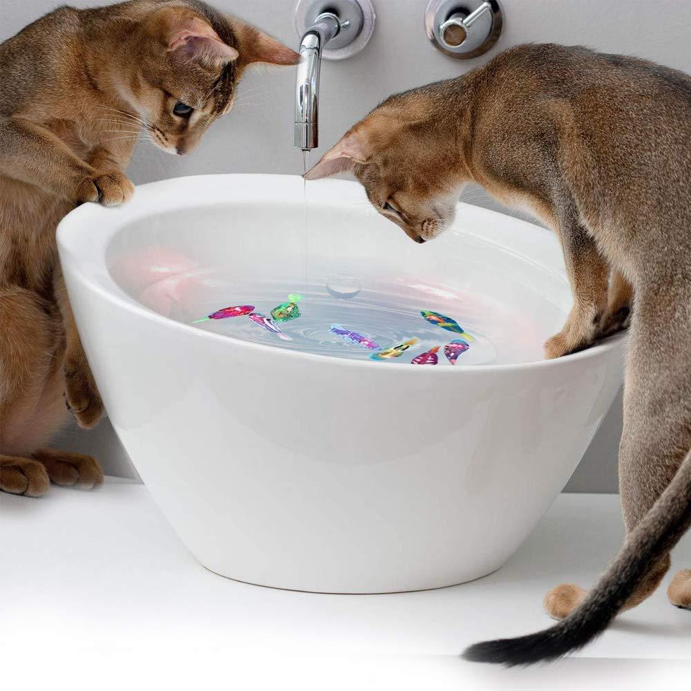 Cat Interactive Electric Fish Water Toy For Indoor Play Swimming Robot Fish Toys For Cat Dog Pet Baby Swimmer Bath Robofish Toys - Shop - Saver