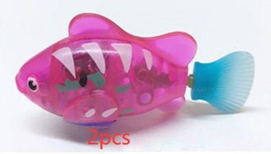 Cat Interactive Electric Fish Water Toy For Indoor Play Swimming Robot Fish Toys For Cat Dog Pet Baby Swimmer Bath Robofish Toys - Shop - Saver
