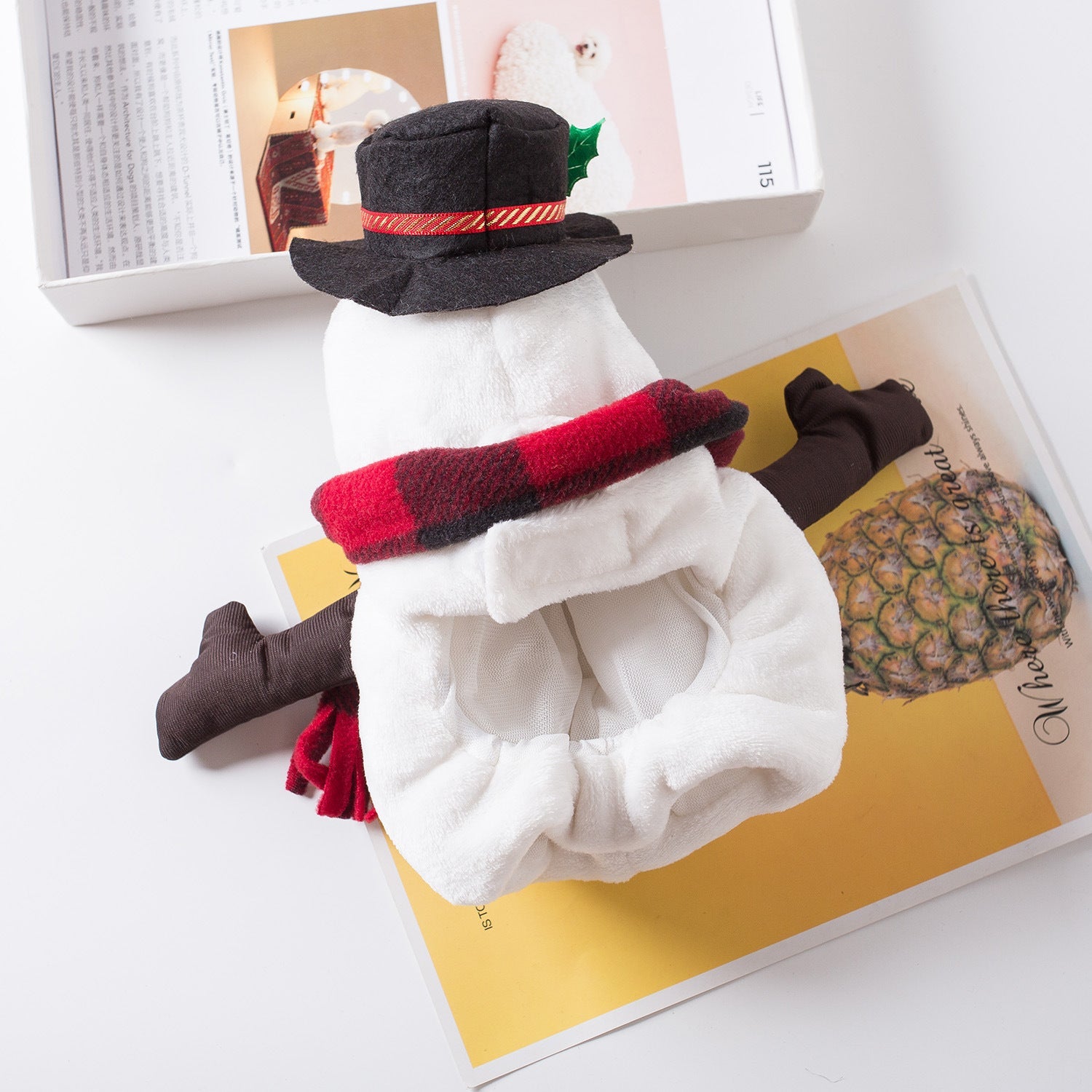 Christmas Pet Funny Clothes Snowman Pet Costume - Shop - Saver
