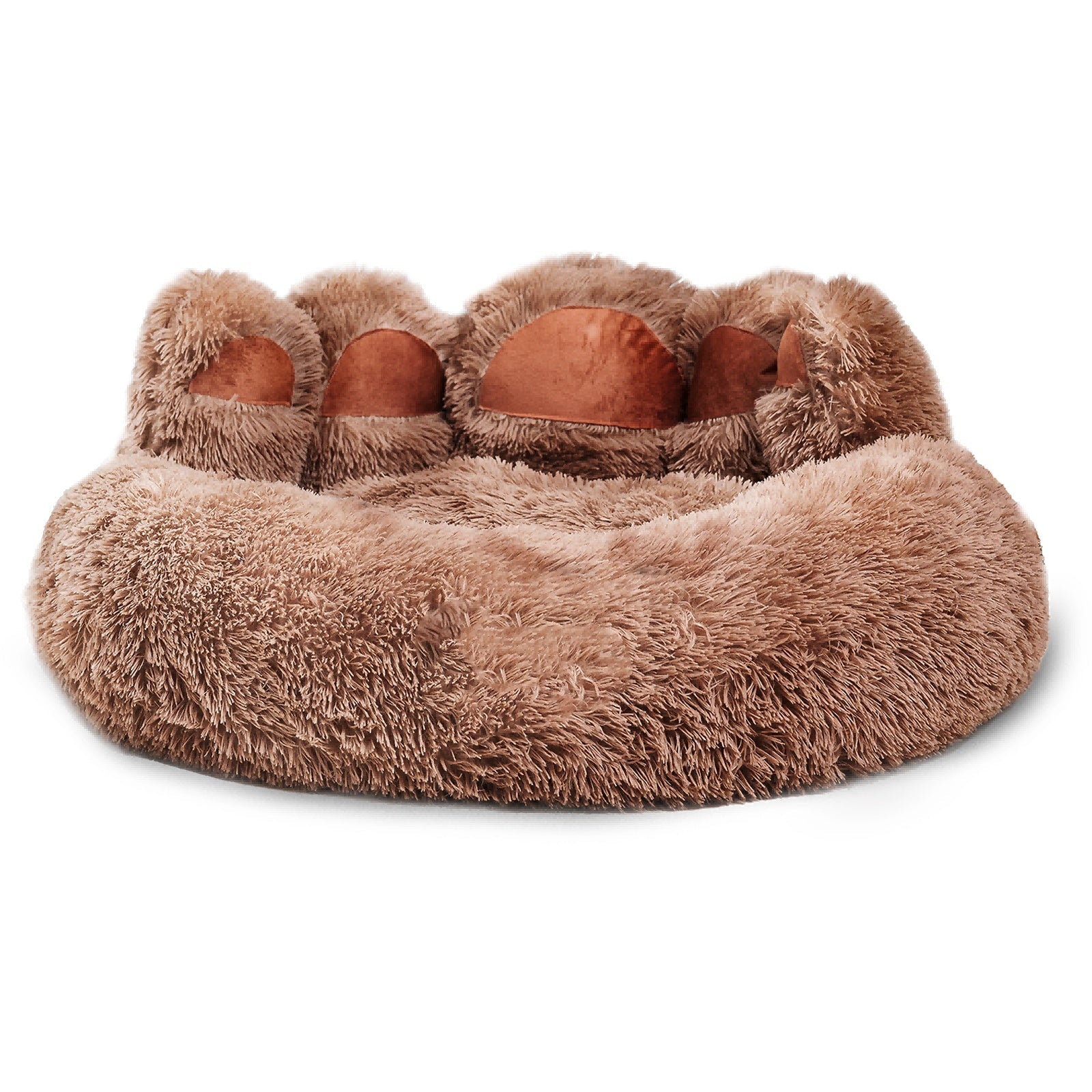 Cute Dog Bear Paw Shape Dog Bed, Dog Beds & Furniture For Small And Medium Dogs, Cozy Plush Cute Cat Beds For Indoor Cats - Shop - Saver