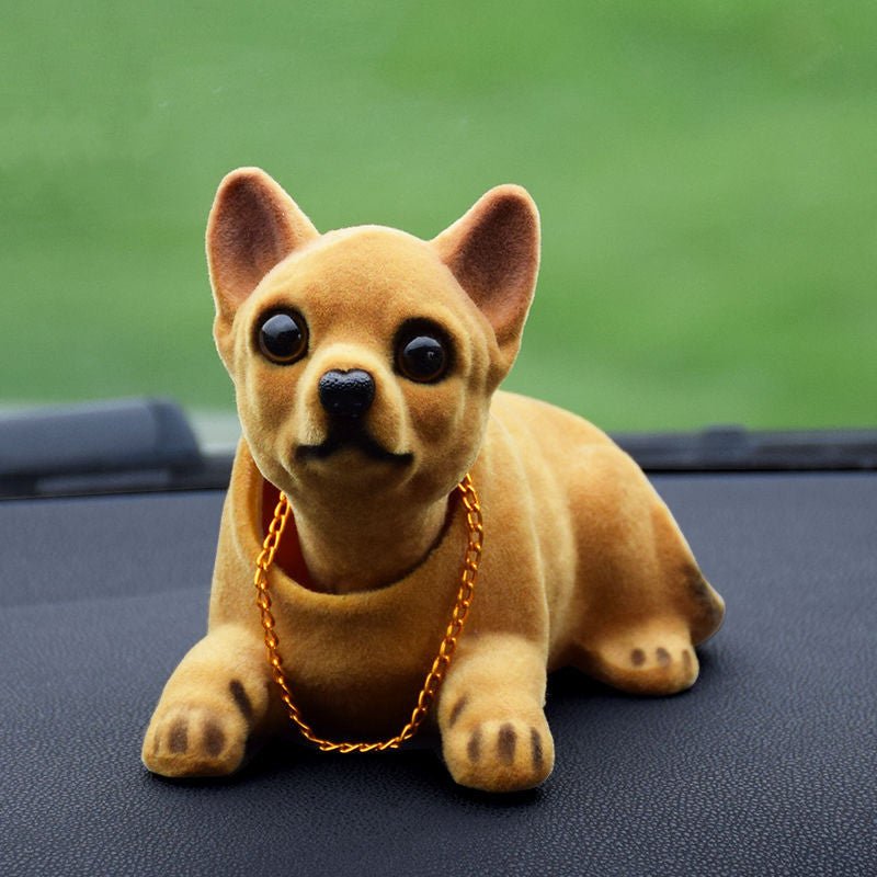 Cute Shake Head Doll Cute Pet Dog Car Accessories - Shop - Saver