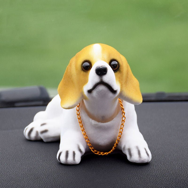 Cute Shake Head Doll Cute Pet Dog Car Accessories - Shop - Saver