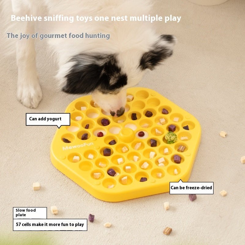 Dog Slow Food Leakage Food Feeder Pet Interactive Food Storage Training Toys - Shop - Saver