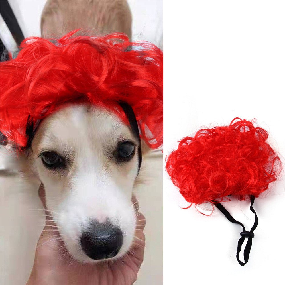Halloween Christmas Wig Pet Hair Accessories - Shop - Saver