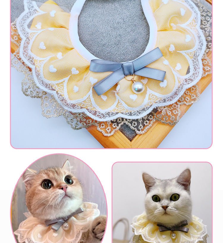 Pet Accessories Saliva Towel Cat Bib - Shop - Saver