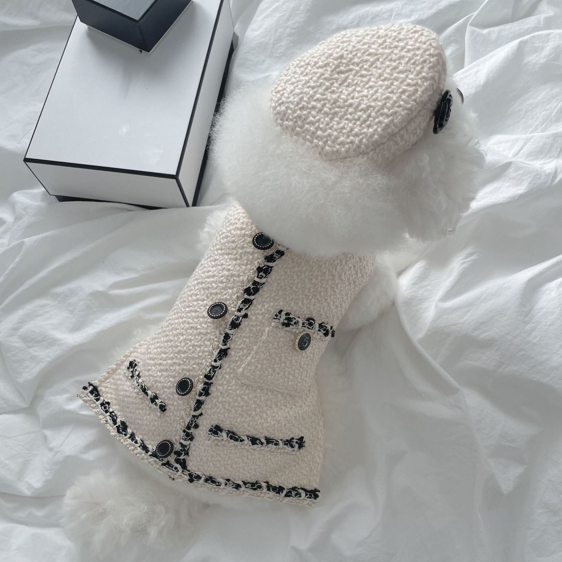 Pet Dog Cat Accessories Knitted Hat - Shop - Saver
