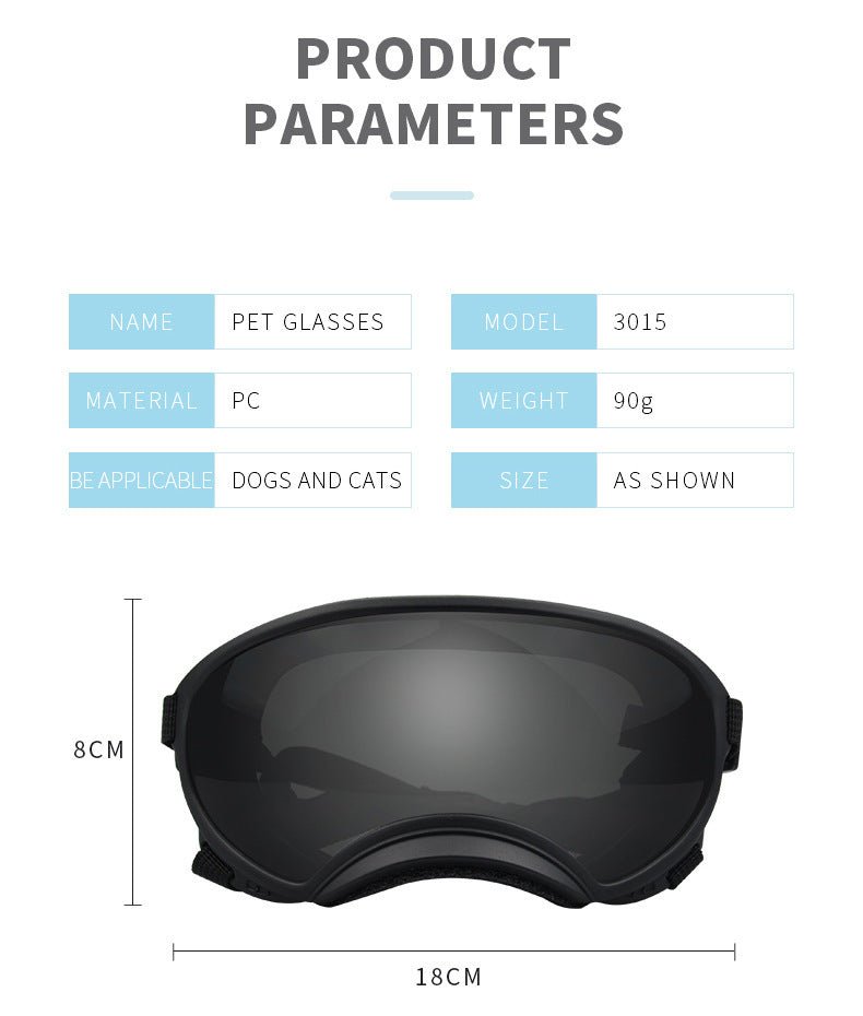 Ski Pet Dog Wind Protection Goggles Accessories - Shop - Saver