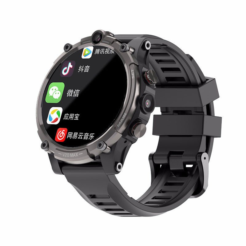 Smart Phone Watch 4G Full Netcom Video Waterproof Dual Camera Heart Ra - Shop - Saver