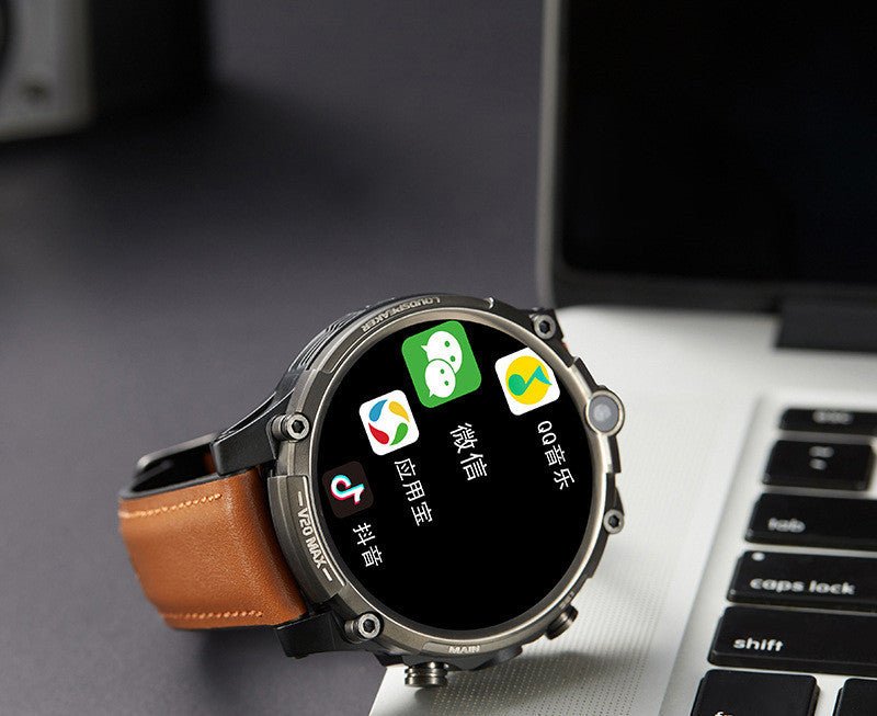 Smart Phone Watch 4G Full Netcom Video Waterproof Dual Camera Heart Ra - Shop - Saver
