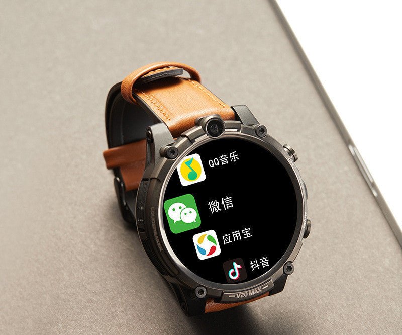Smart Phone Watch 4G Full Netcom Video Waterproof Dual Camera Heart Ra - Shop - Saver