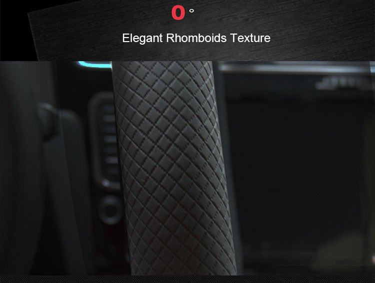 Universal Leather Car Steering Wheel Cover - Shop - Saver