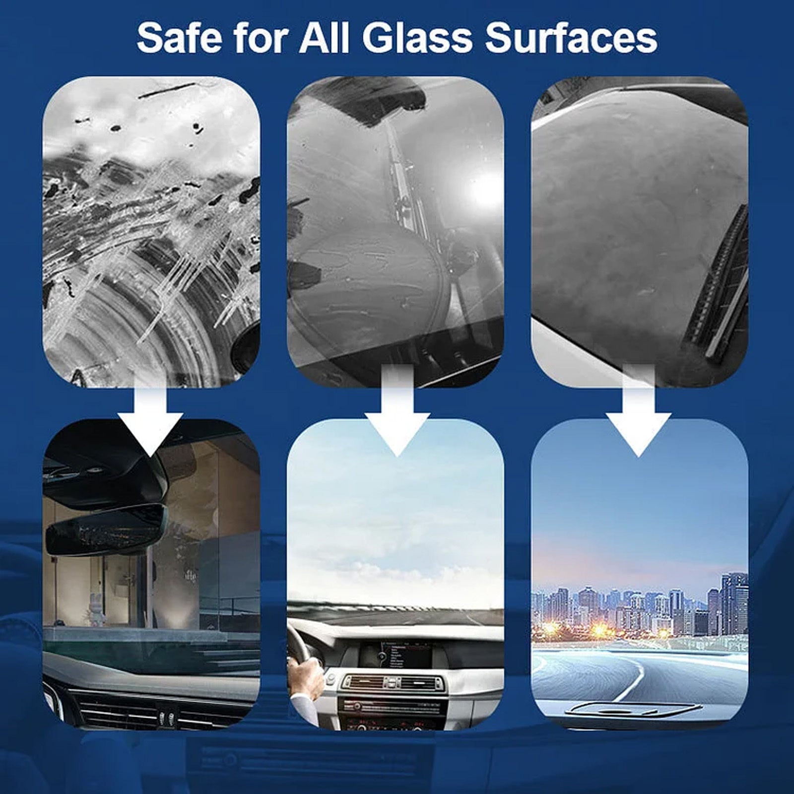 Windshield Oil Film Cleaner Windshield Oil Film Cleaner Wind - Shop - Saver